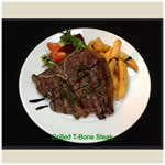 Springsure Overlander Motel Menu - Grilled T Bone Steak
